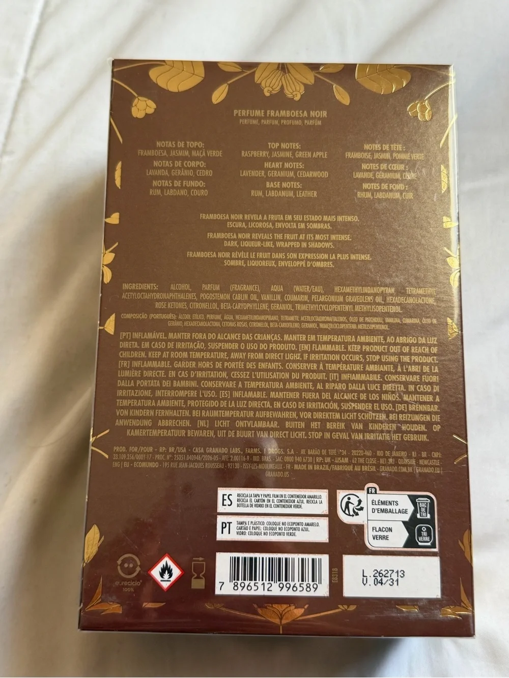 Granado Framboesa Noir 75ml